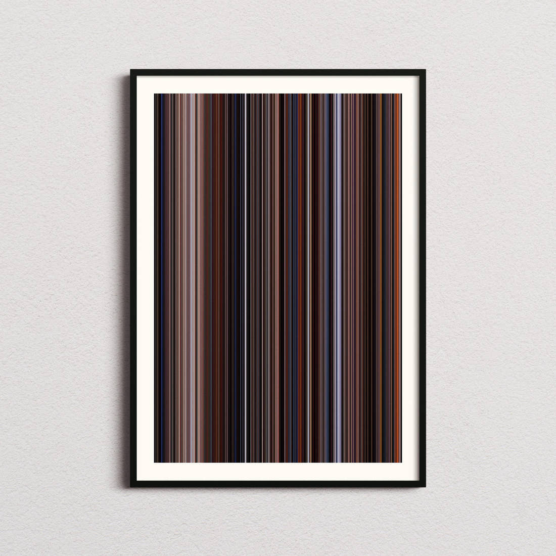 Hellraiser Movie Barcode Poster - Barcode Only