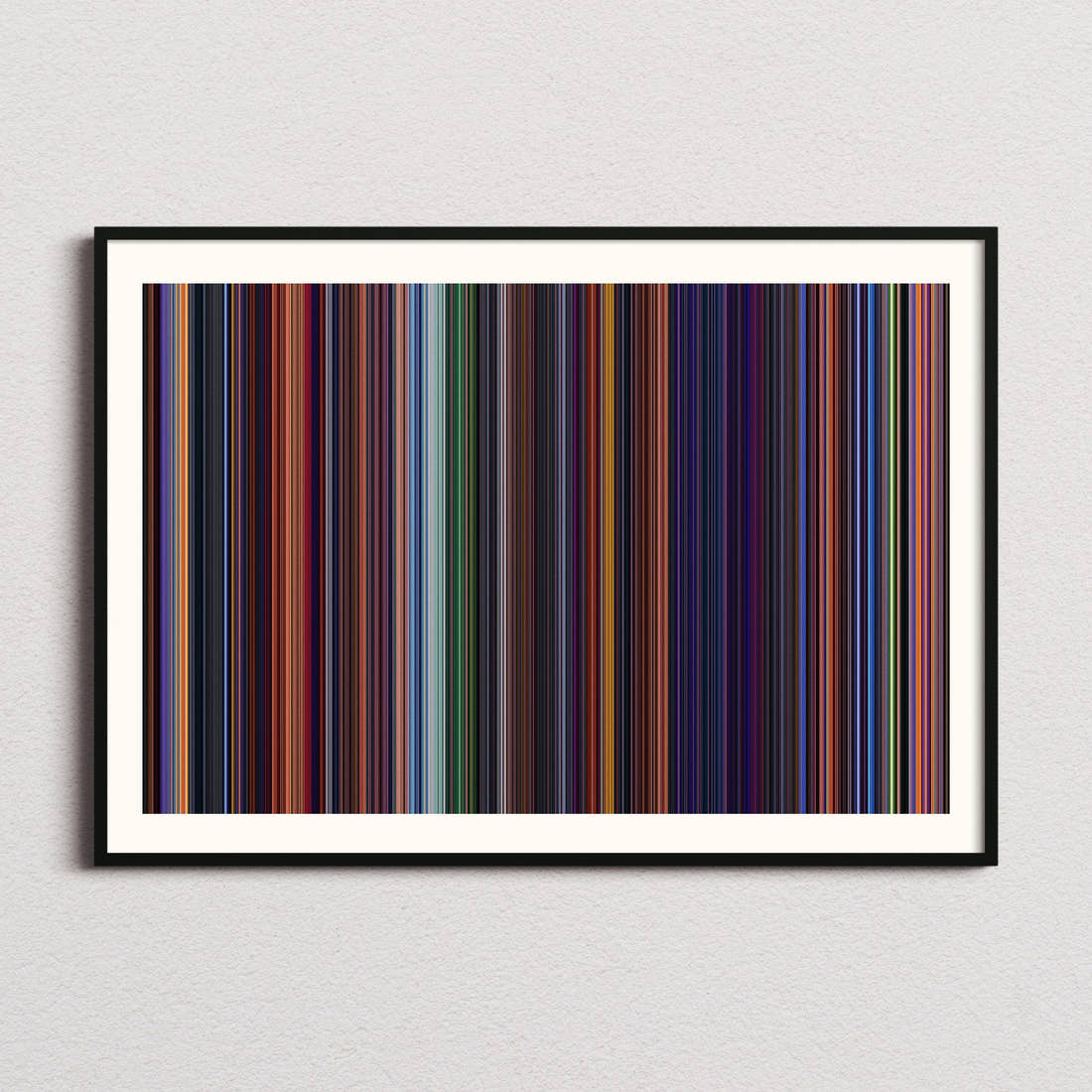 Hercules Movie Barcode Poster - Barcode Only