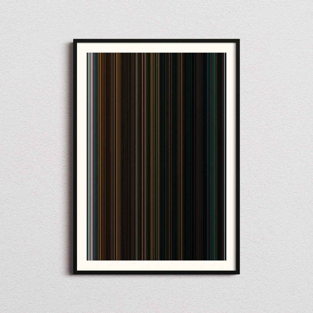 Heretic Movie Barcode Poster - Barcode Only