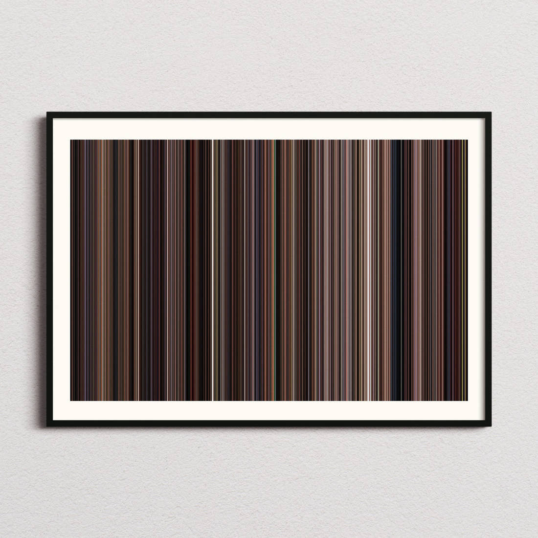 High Fidelity Movie Barcode Poster - Barcode Only