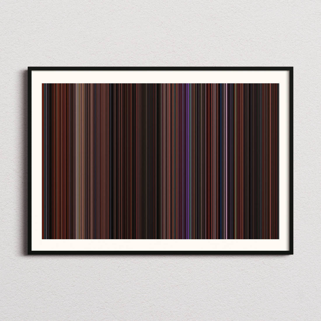 Hocus Pocus Movie Barcode Poster - Barcode Only