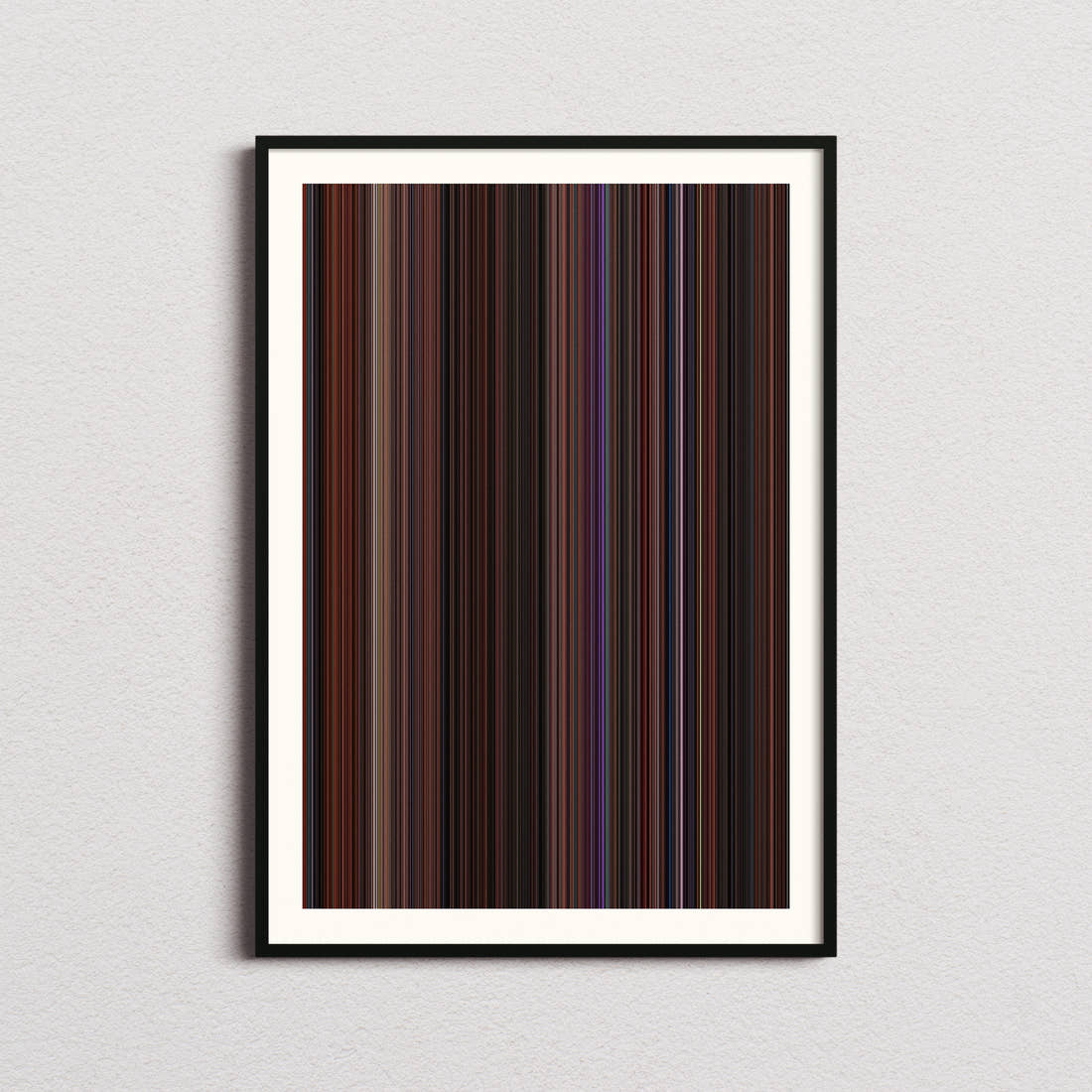 Hocus Pocus Movie Barcode Poster - Barcode Only