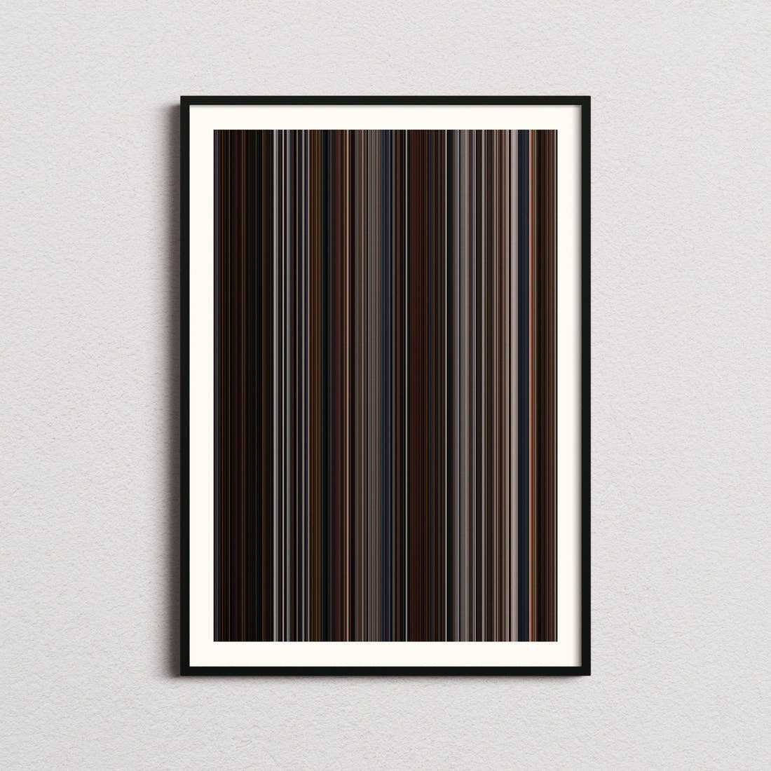 Hogfather Movie Barcode Poster - Barcode Only