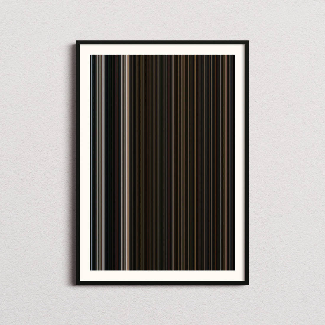 Holy Motors Movie Barcode Poster - Barcode Only