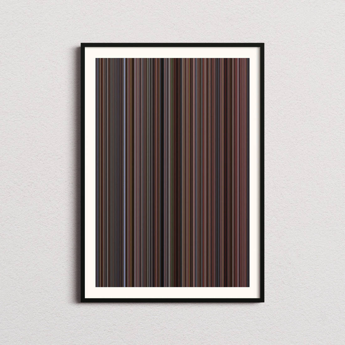 Hoosiers Movie Barcode Poster - Barcode Only