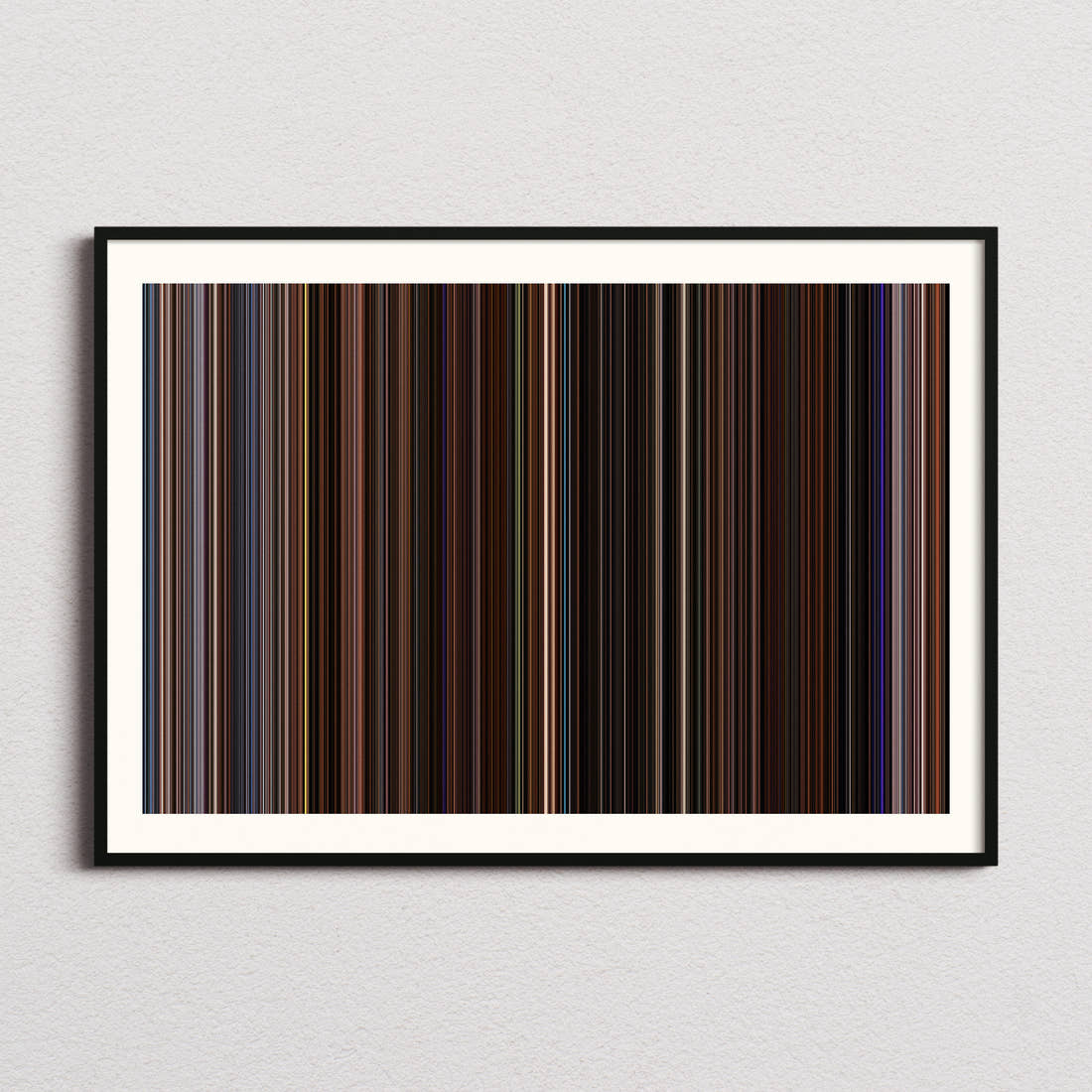Horrible Bosses Movie Barcode Poster - Barcode Only