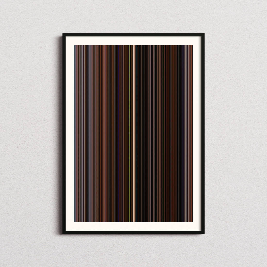 Horrible Bosses Movie Barcode Poster - Barcode Only