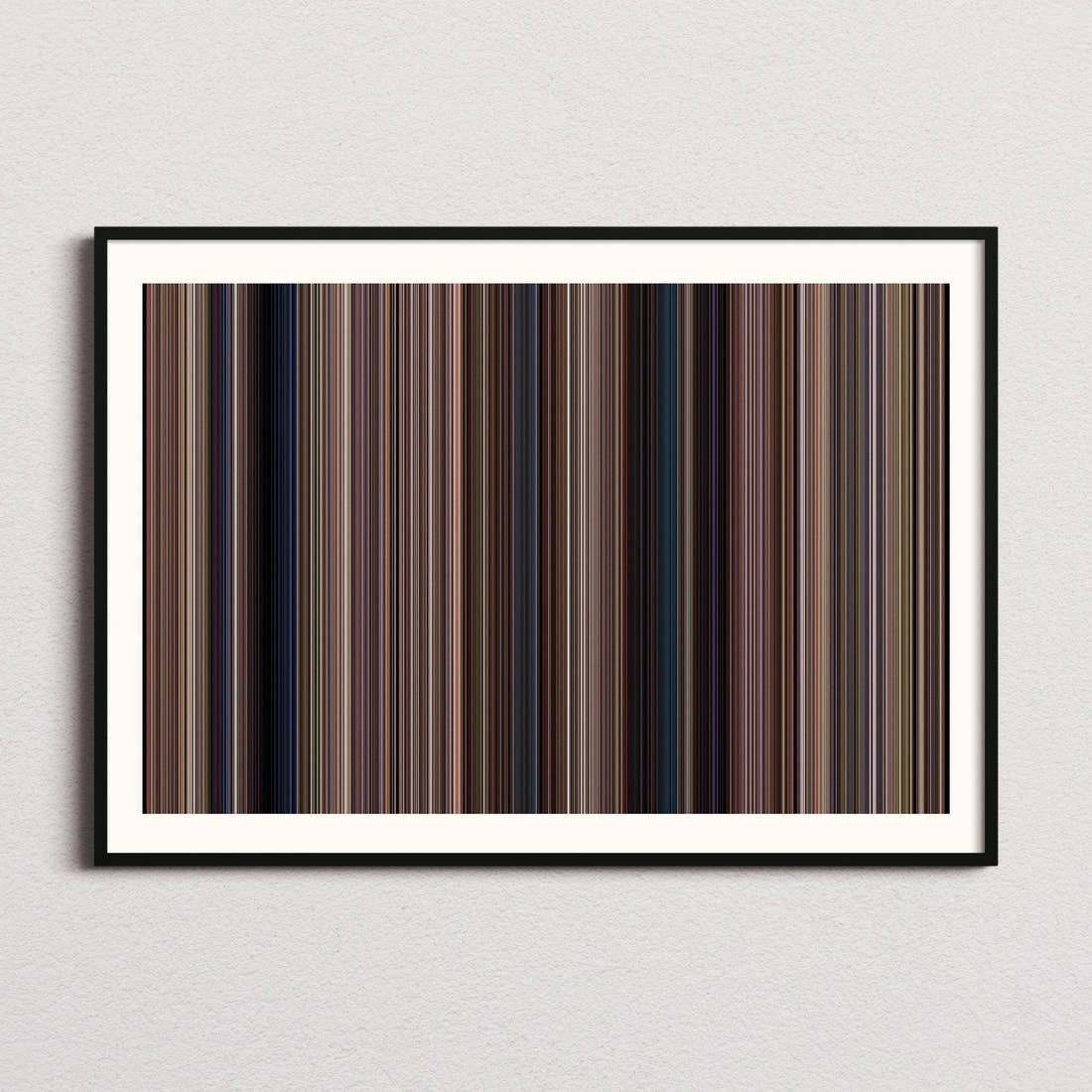 Hotel Rwanda Movie Barcode Poster - Barcode Only