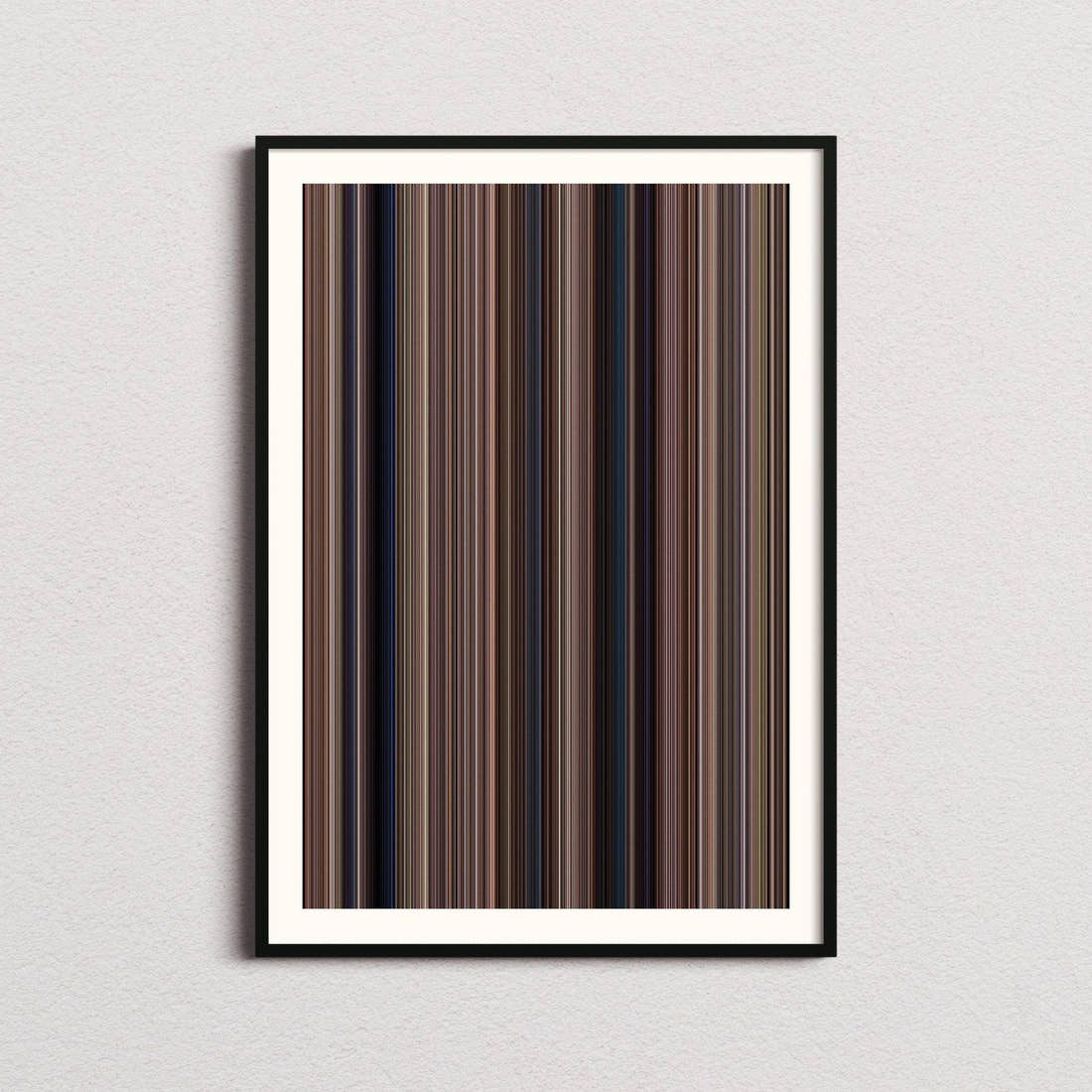 Hotel Rwanda Movie Barcode Poster - Barcode Only