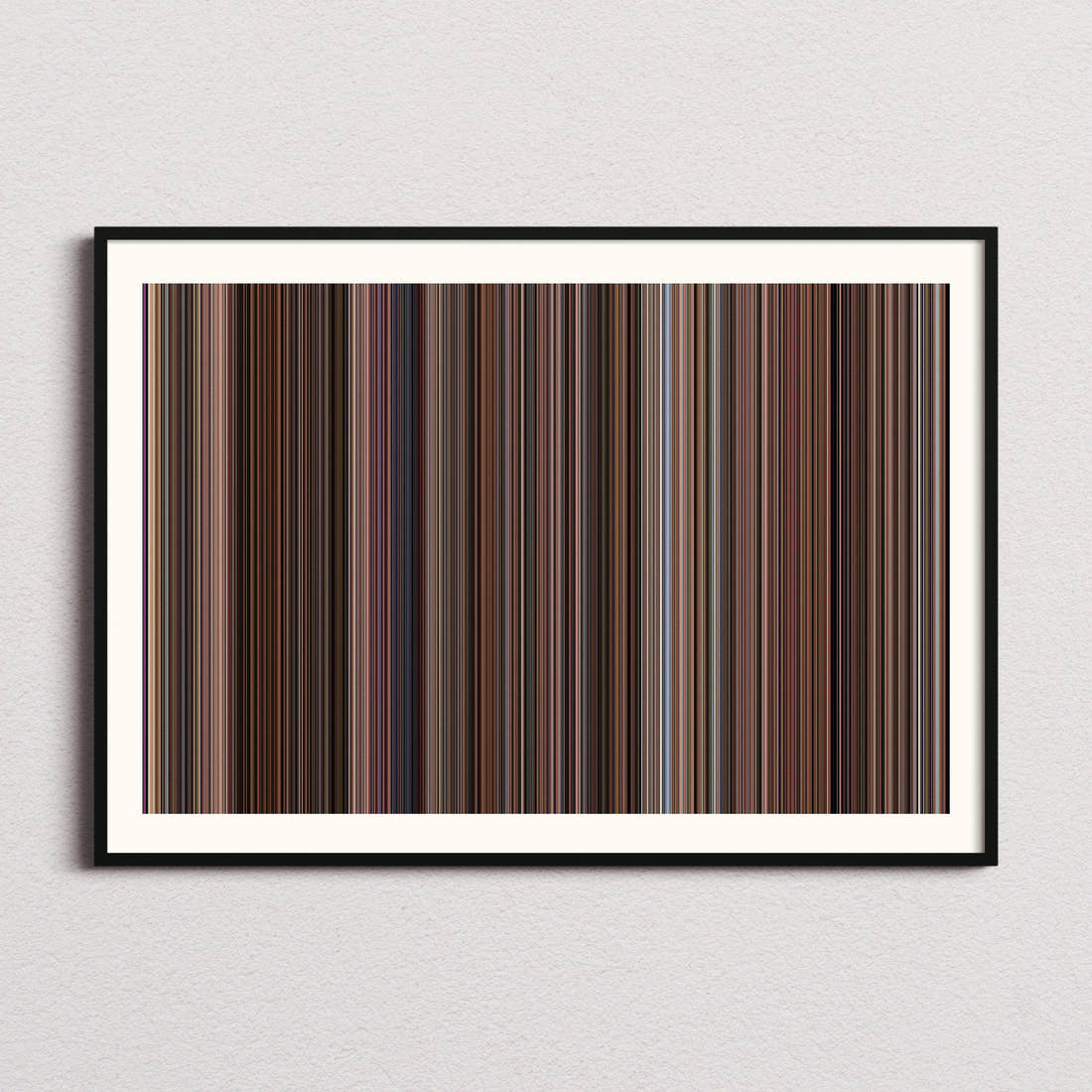 How to Lose a Guy in 10 Days Movie Barcode Poster - Barcode Only