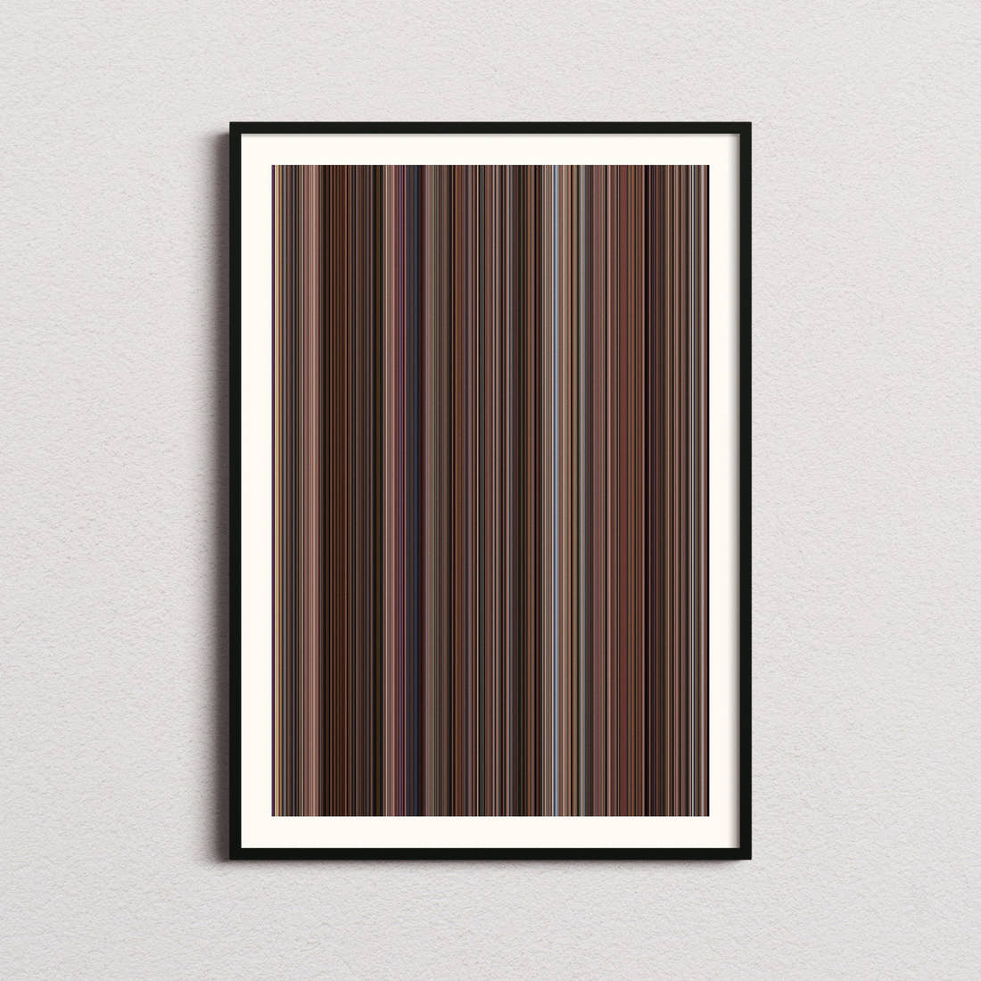 How to Lose a Guy in 10 Days Movie Barcode Poster - Barcode Only