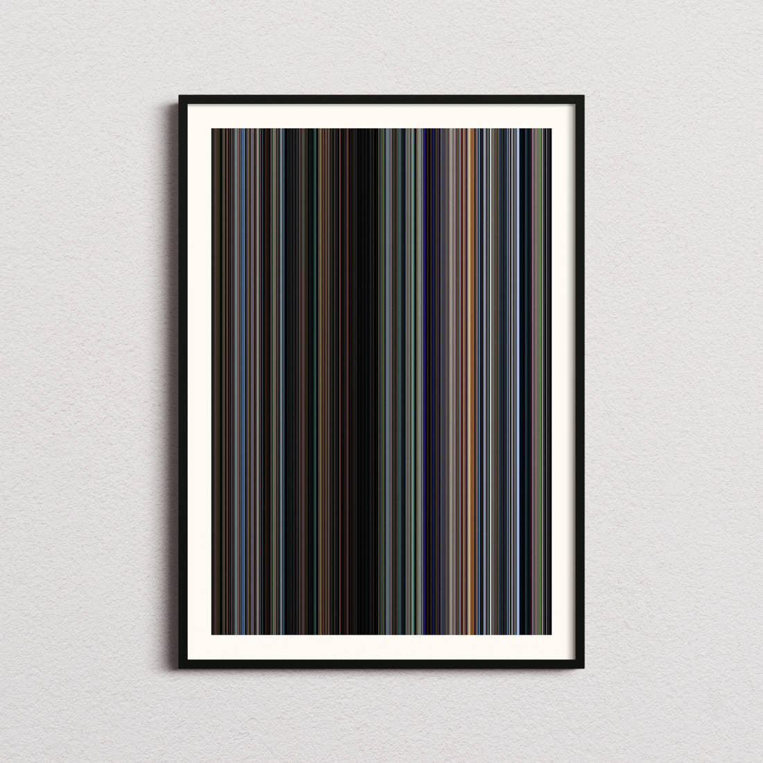 Hulk Movie Barcode Poster - Barcode Only