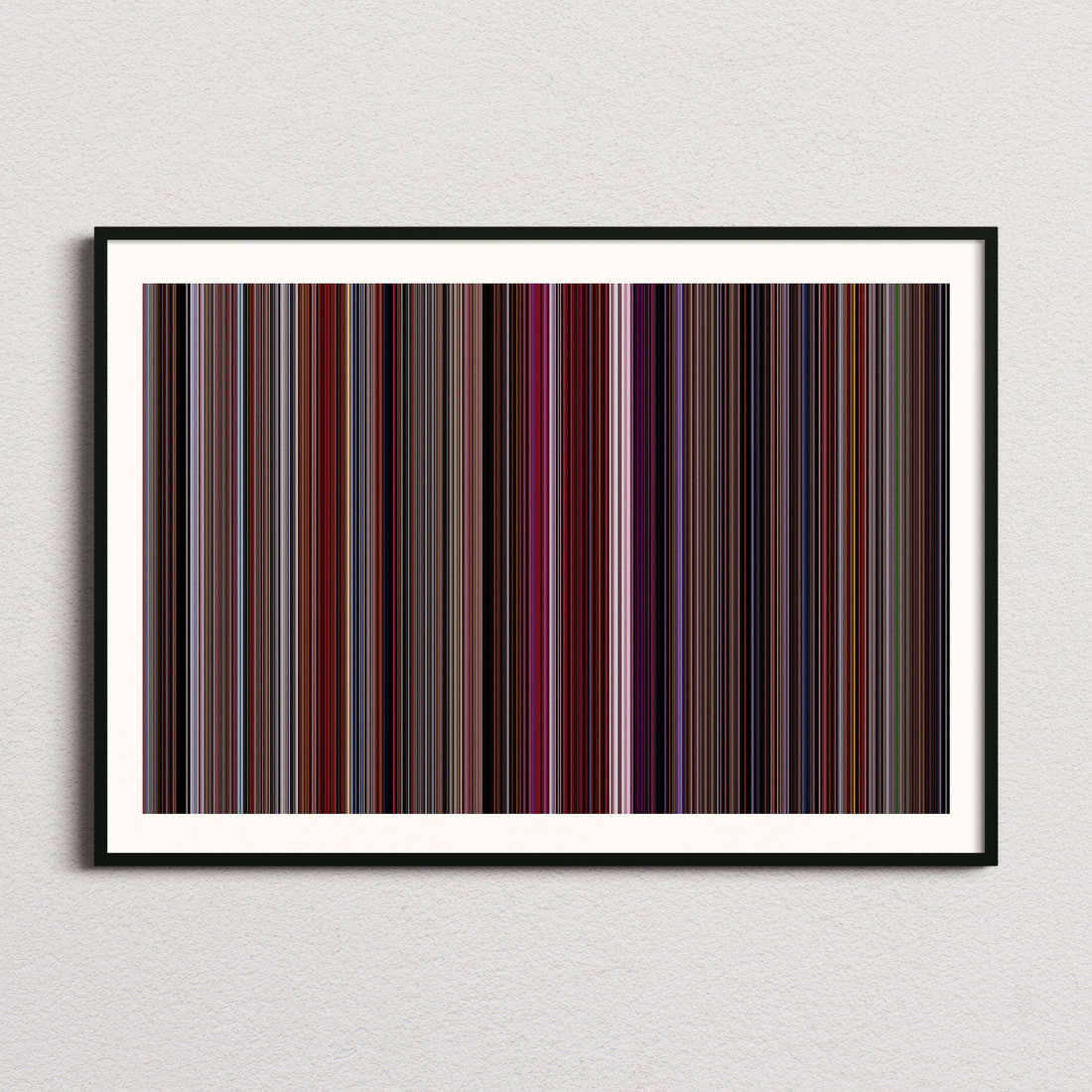 Human Traffic Movie Barcode Poster - Barcode Only