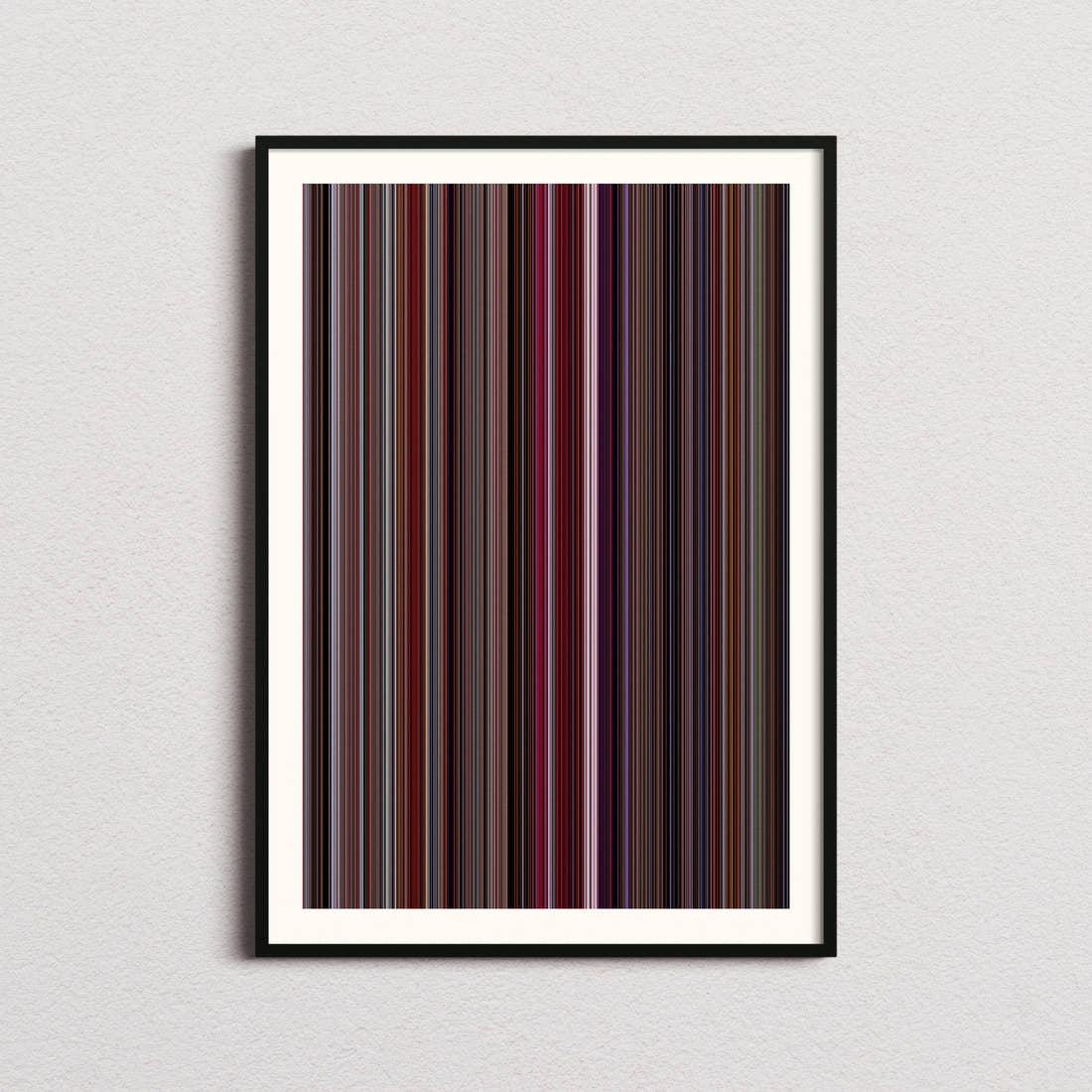 Human Traffic Movie Barcode Poster - Barcode Only