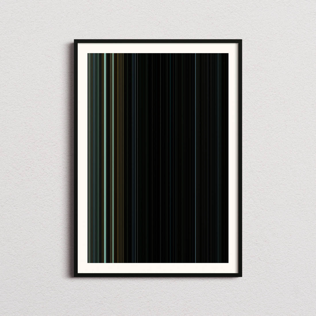 Hush Movie Barcode Poster - Barcode Only