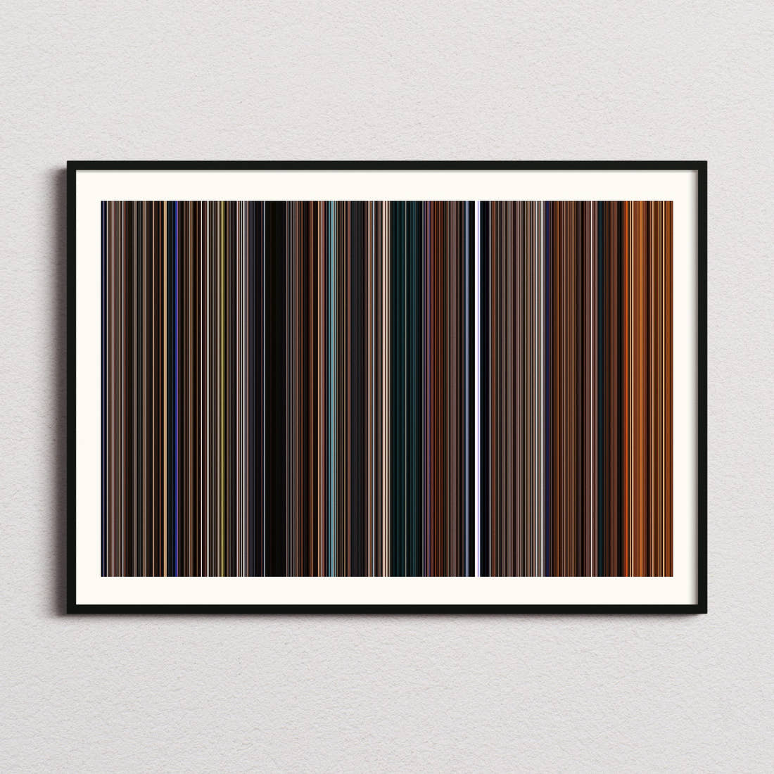 I Am Legend Movie Barcode Poster - Barcode Only