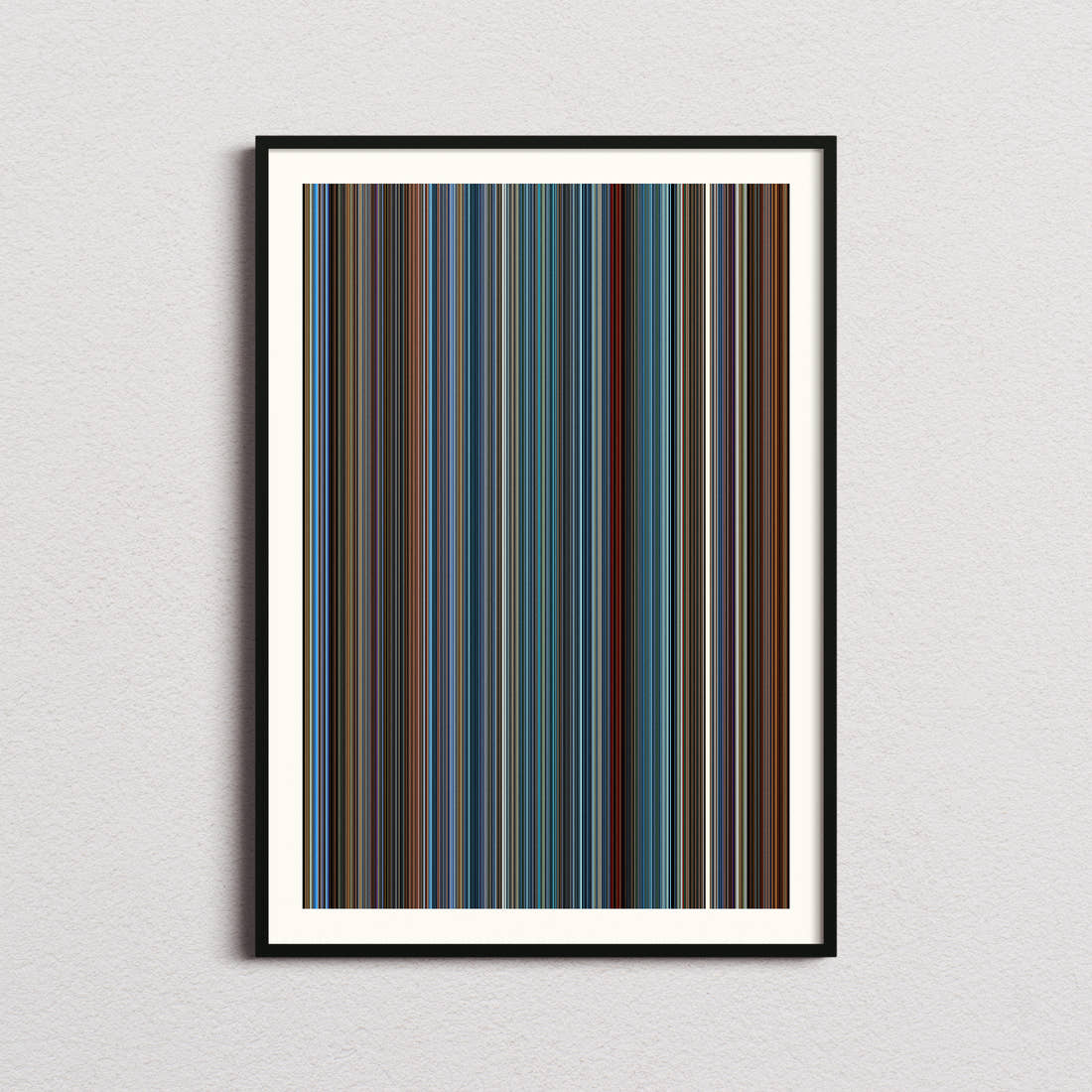 I Am Sam Movie Barcode Poster - Barcode Only