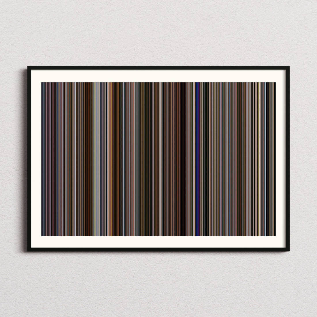 I Love You, Man Movie Barcode Poster - Barcode Only