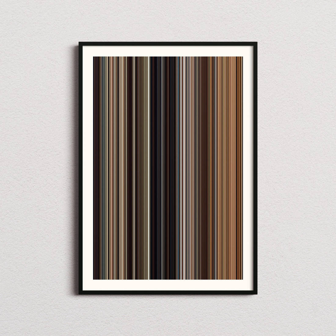 I Origins Movie Barcode Poster - Barcode Only