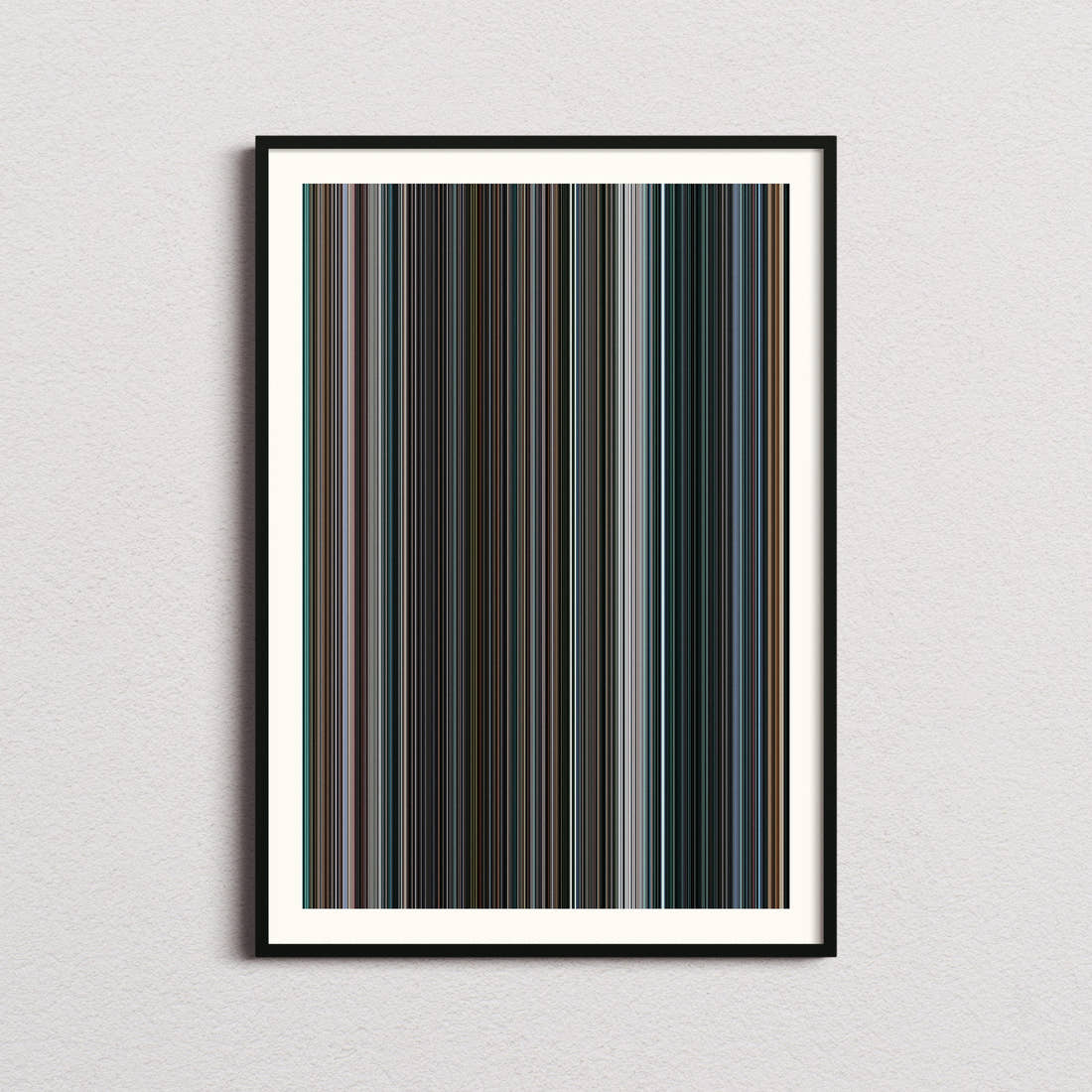 I, Robot Movie Barcode Poster - Barcode Only