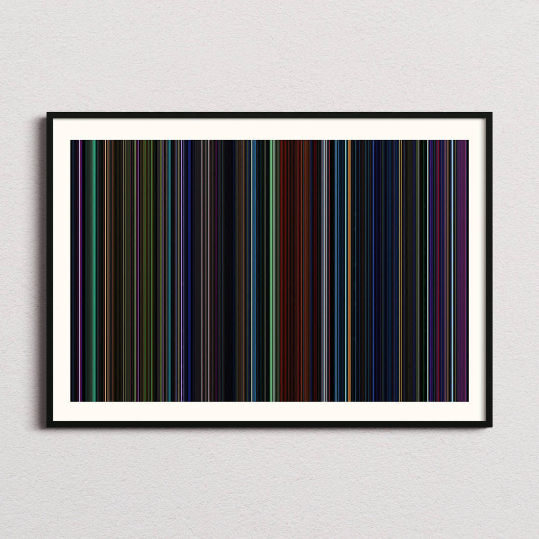 I Saw the TV Glow Movie Barcode Poster - Barcode Only