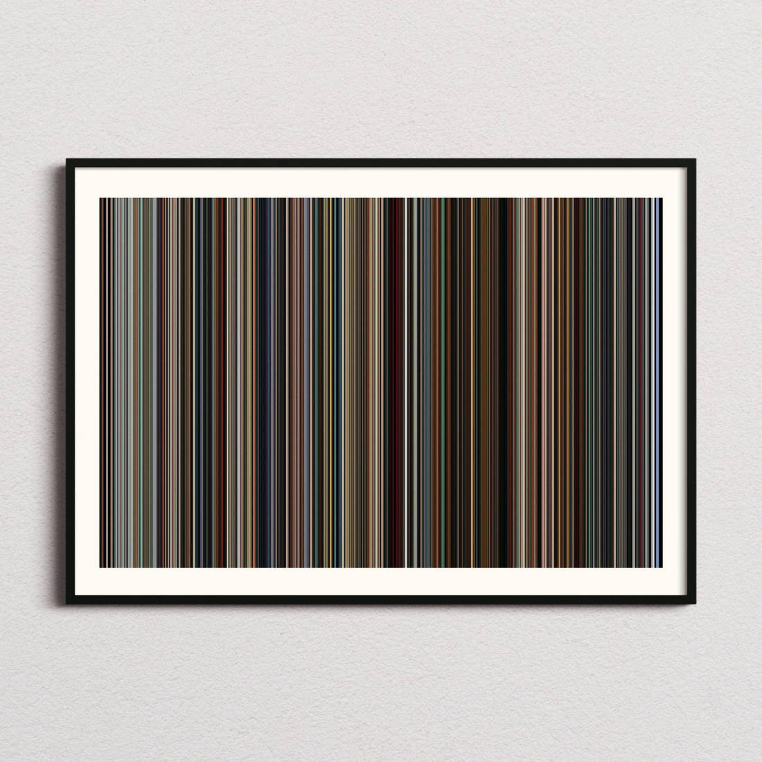 I, Tonya Movie Barcode Poster - Barcode Only