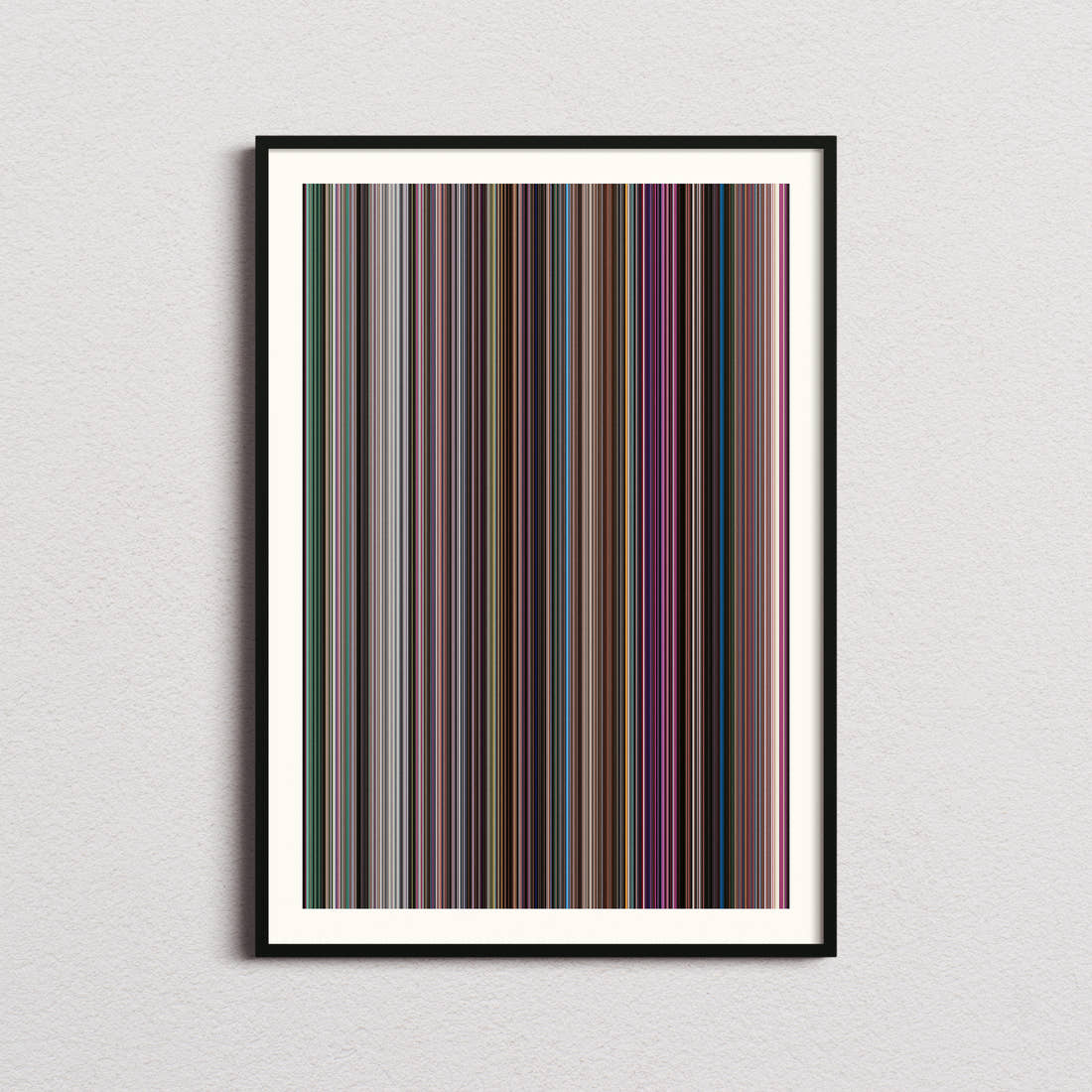 I Want Your Sex Movie Barcode Poster - Barcode Only