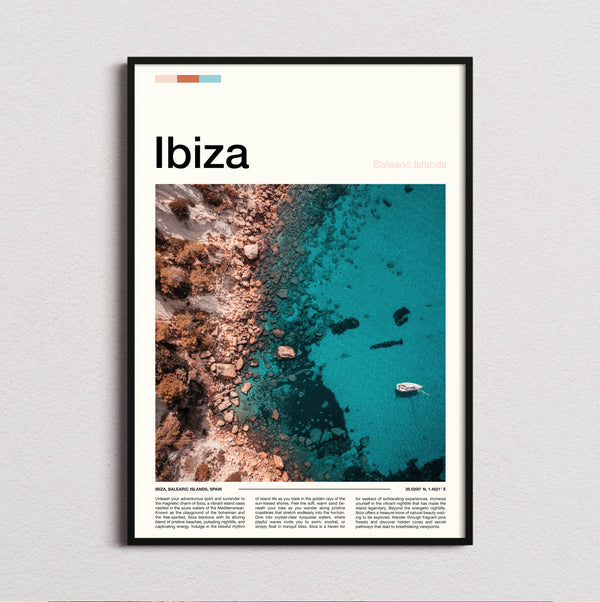 Ibiza - Turquoise Cove - Travel Print