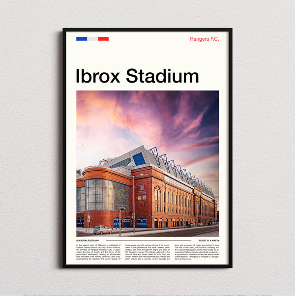 Ibrox Stadium Print