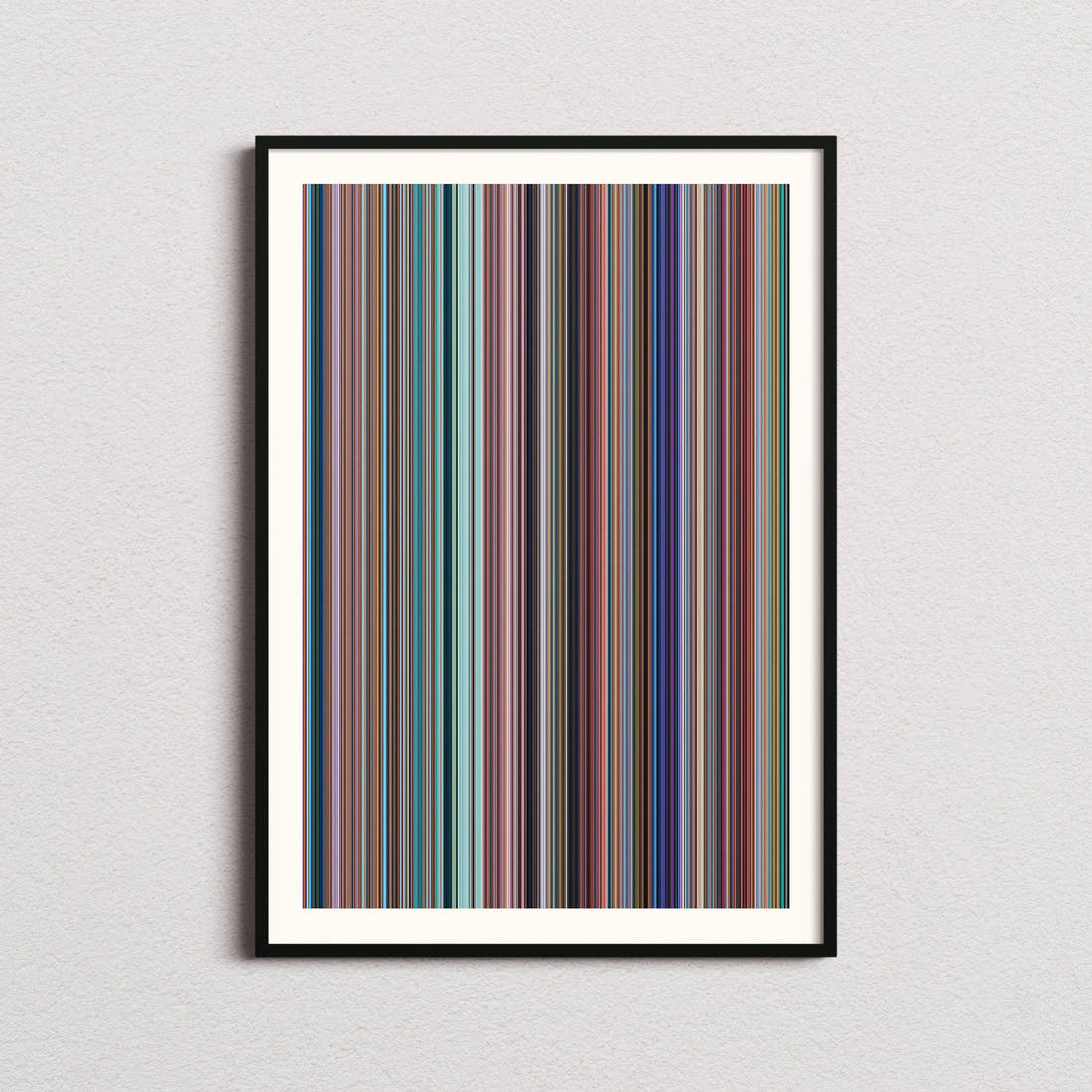 Ice Age: Continental Drift Movie Barcode Poster - Barcode Only