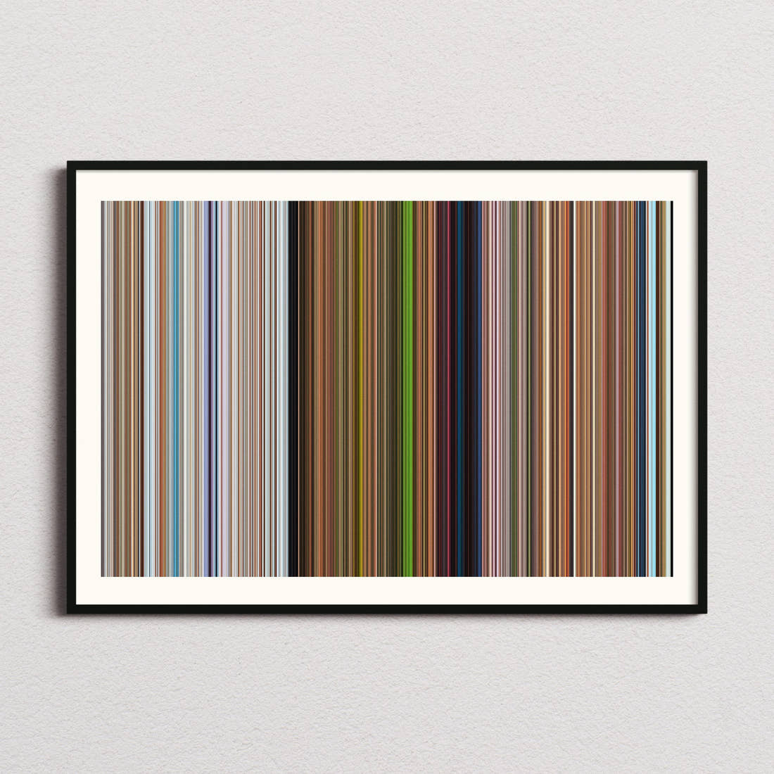 Ice Age: Dawn of the Dinosaurs Movie Barcode Poster - Barcode Only