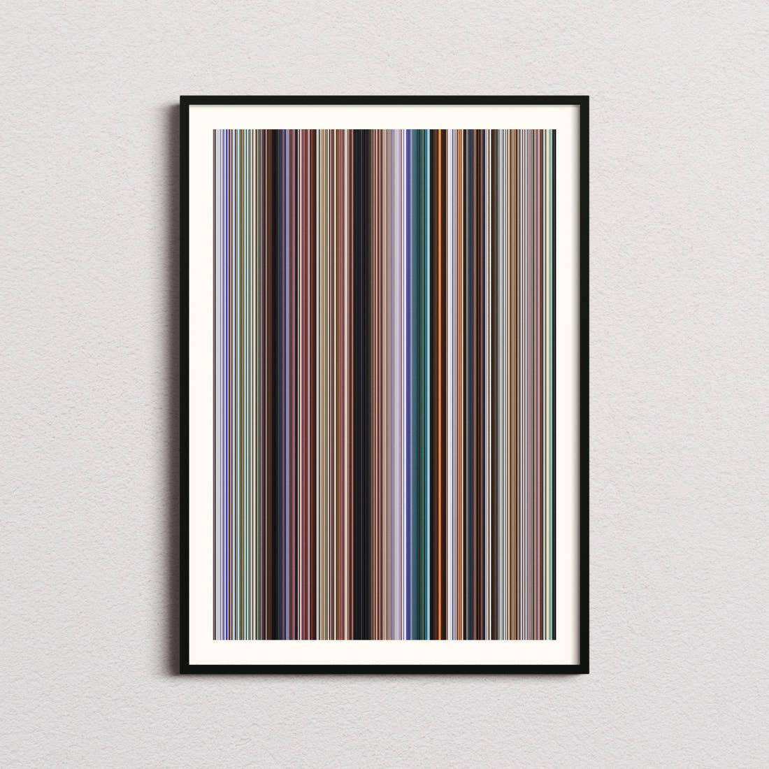 Ice Age Movie Barcode Poster - Barcode Only