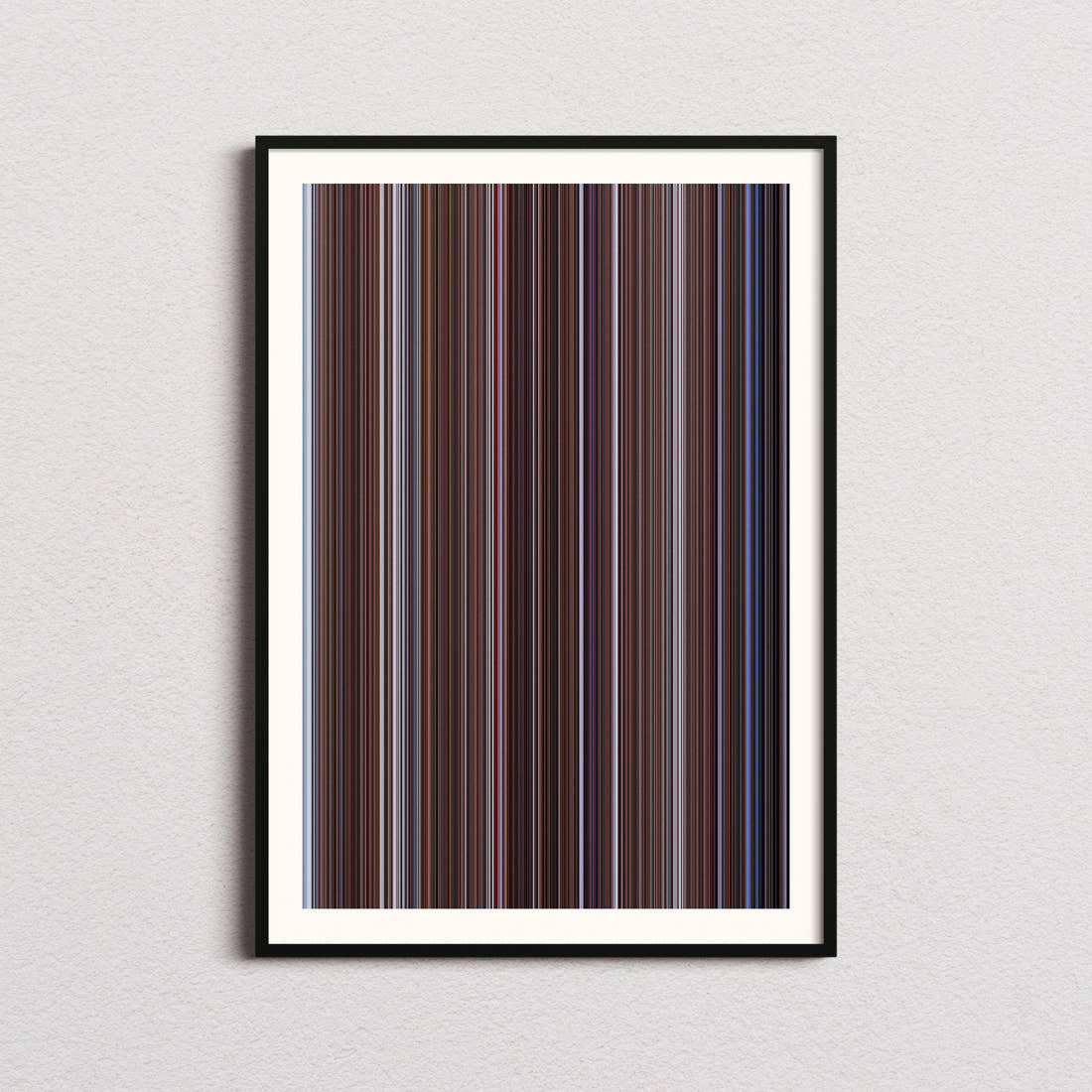 Ice Princess Movie Barcode Poster - Barcode Only