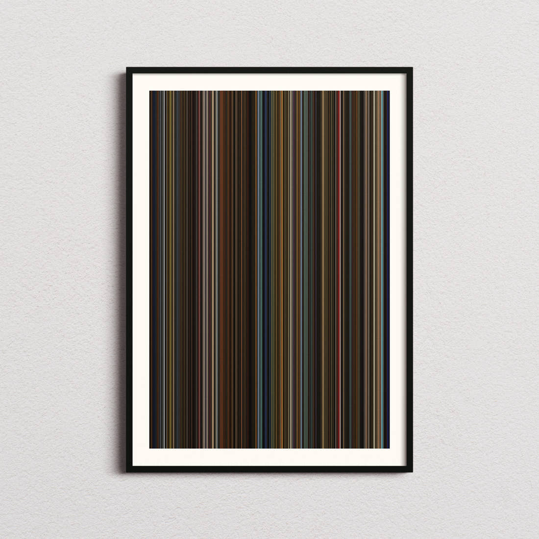 Ichi the Killer Movie Barcode Poster - Barcode Only
