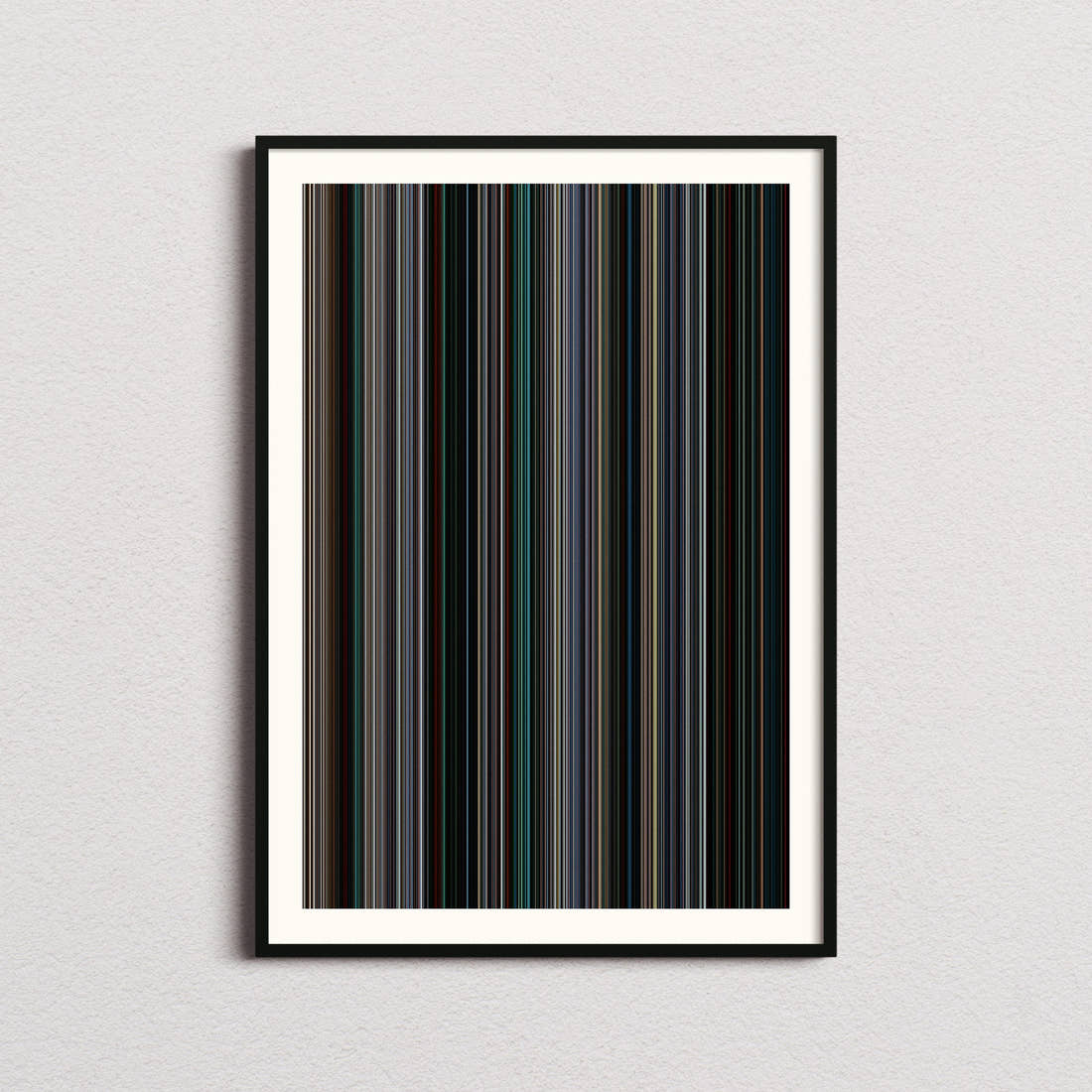 If I Had Legs I'd Kick You Movie Barcode Poster - Barcode Only