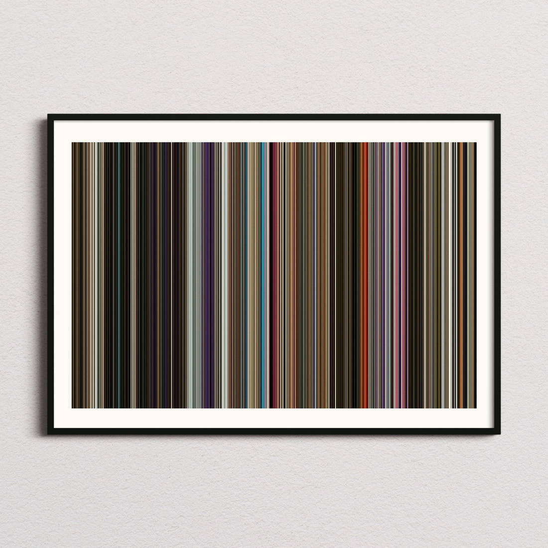 IF Movie Barcode Poster - Barcode Only