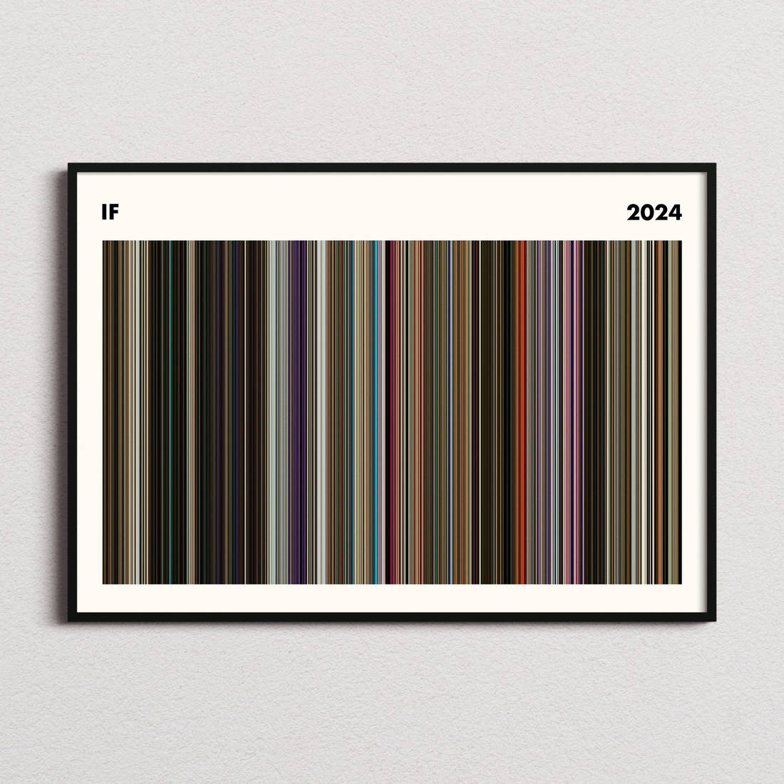 IF Movie Barcode Poster - Simplified
