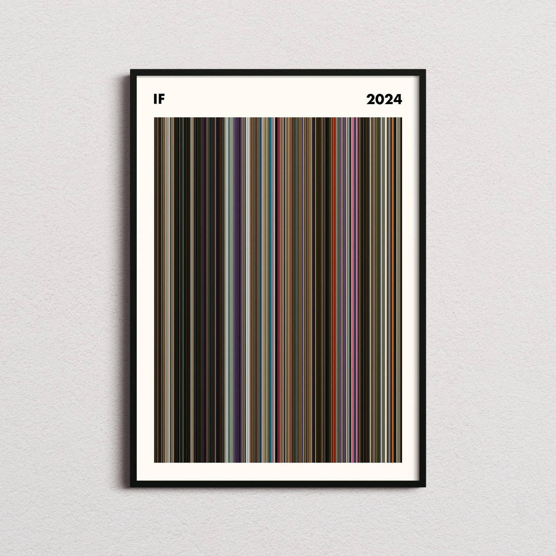 IF Movie Barcode Poster - Simplified