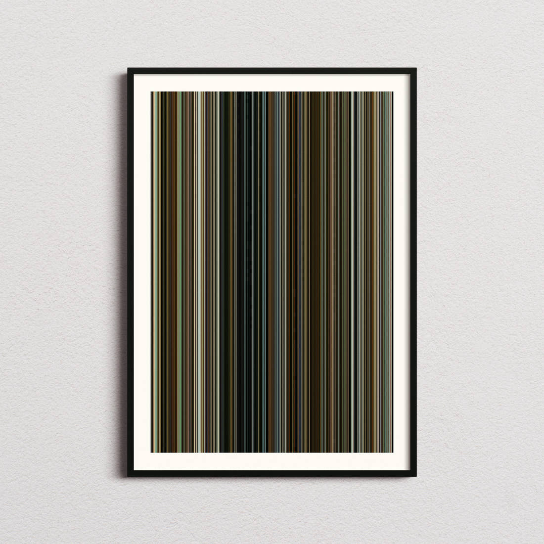 I'm Still Here Movie Barcode Poster - Barcode Only