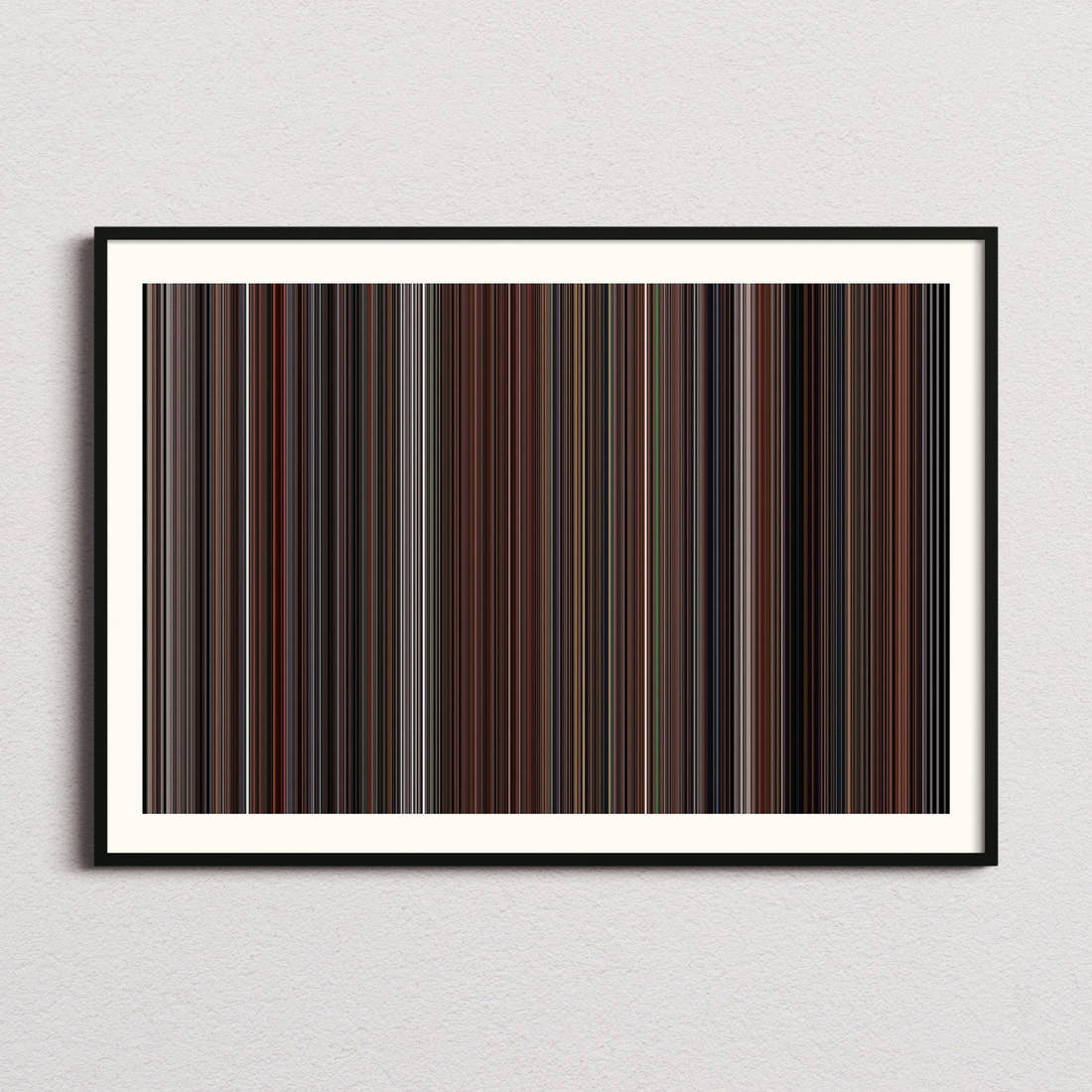 In the Name of the Father Movie Barcode Poster - Barcode Only