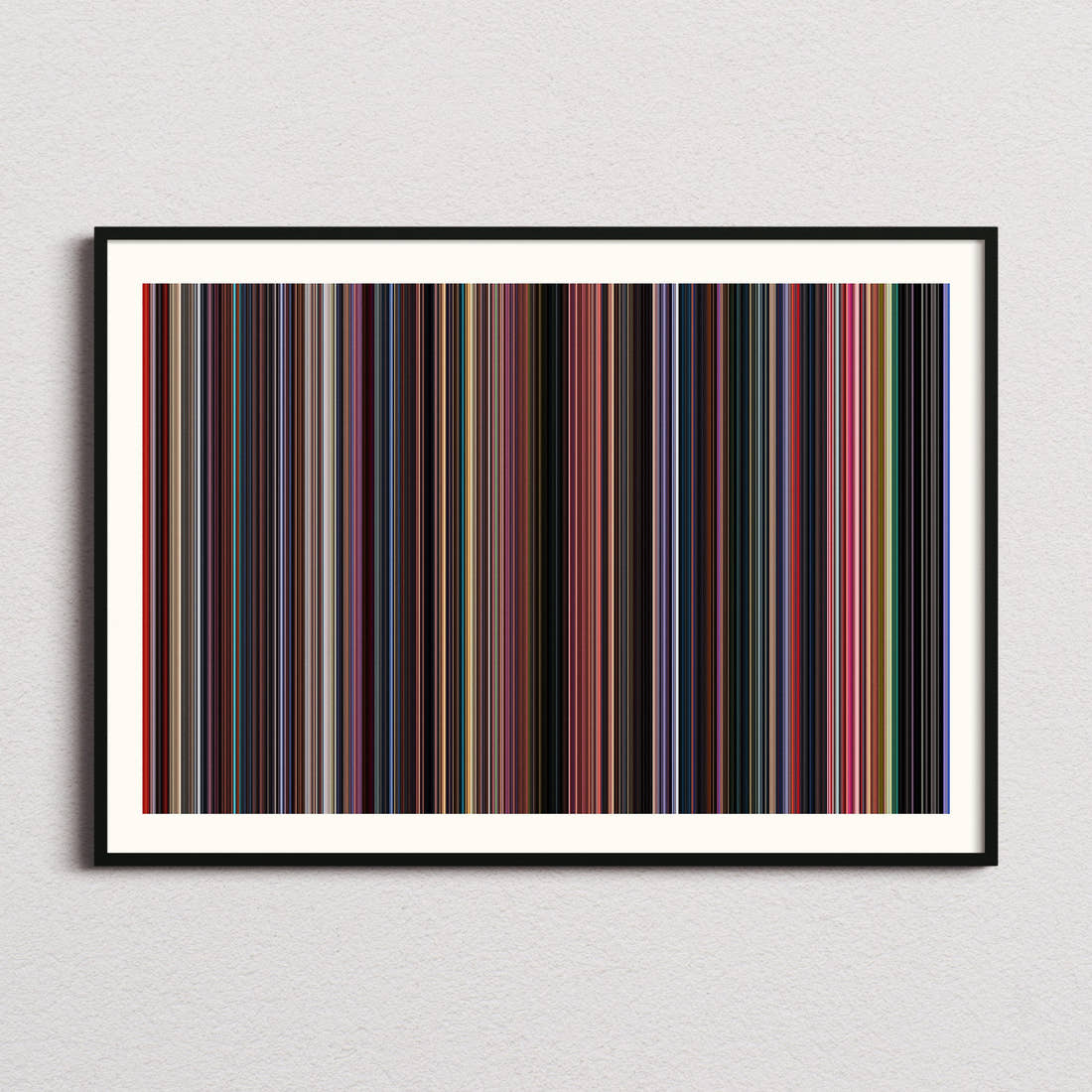 Incredibles 2 Movie Barcode Poster - Barcode Only