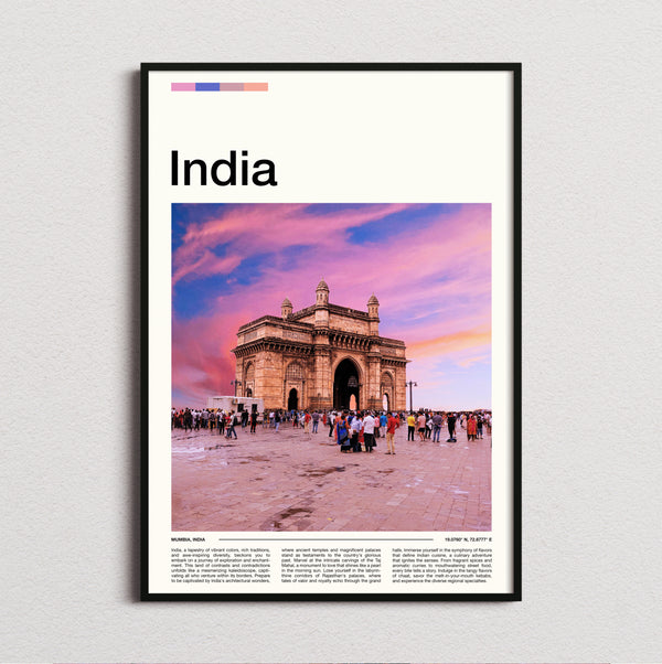 India - Travel Print