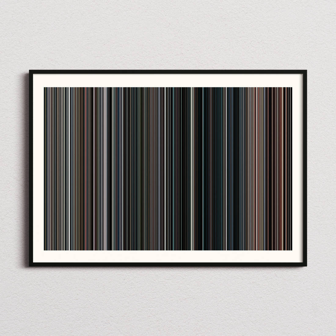 Inside Man Movie Barcode Poster - Barcode Only