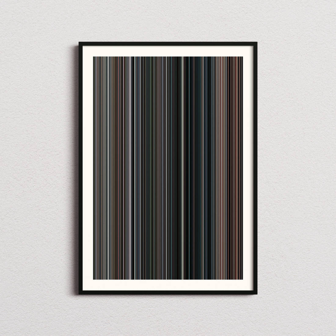 Inside Man Movie Barcode Poster - Barcode Only