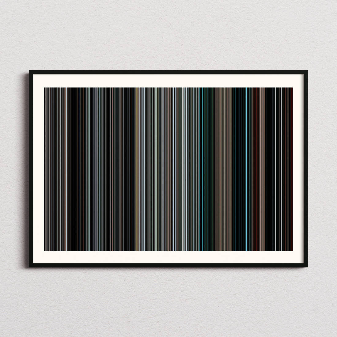 Insidious Movie Barcode Poster - Barcode Only