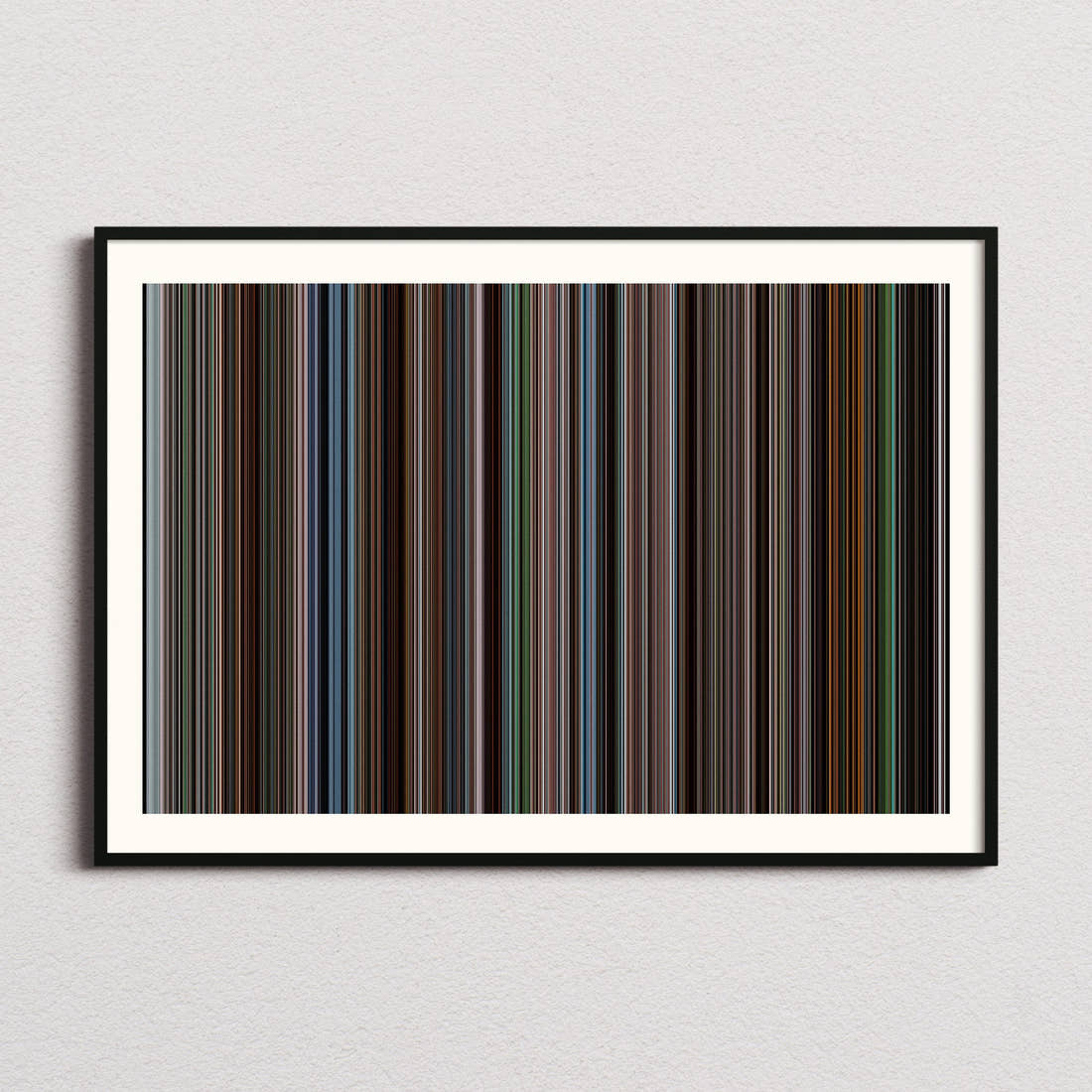 Insomnia Movie Barcode Poster - Barcode Only
