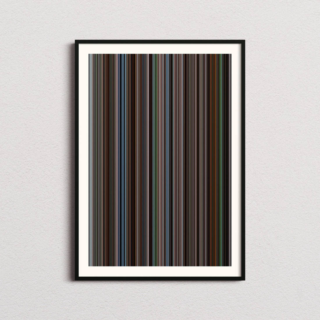 Insomnia Movie Barcode Poster - Barcode Only