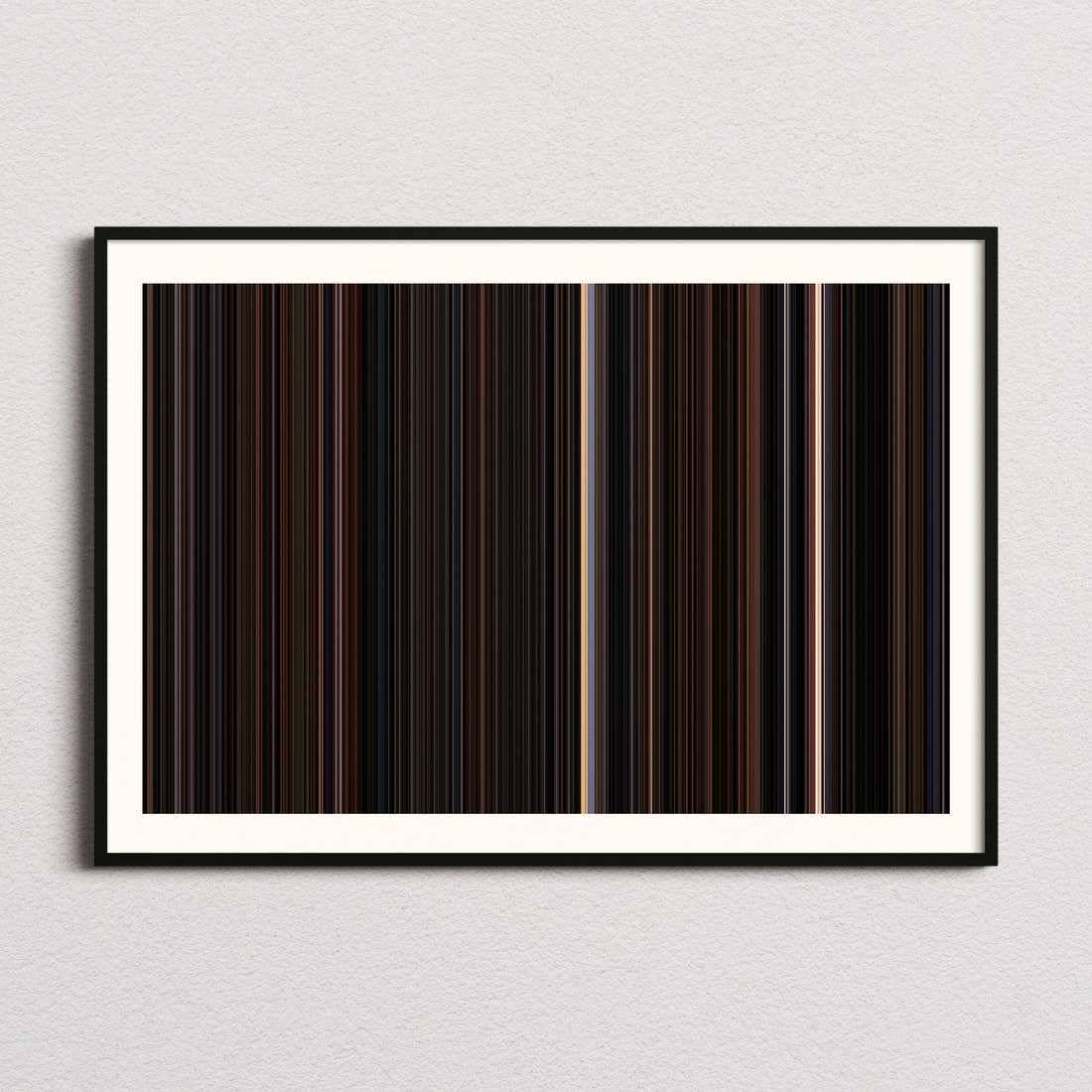 Interview with the Vampire Movie Barcode Poster - Barcode Only