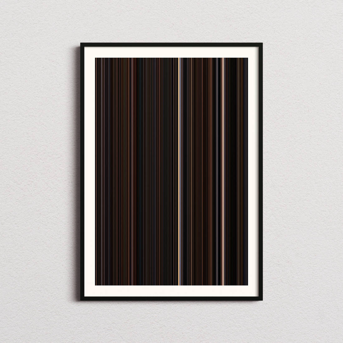 Interview with the Vampire Movie Barcode Poster - Barcode Only