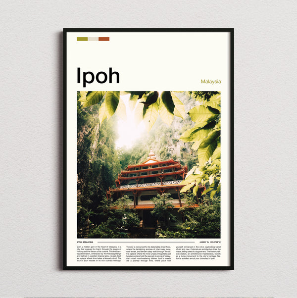 Ipoh - Cave Temple - Travel Print